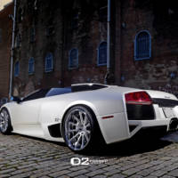 Custom Lamborghini Murcielago show off in Times Square