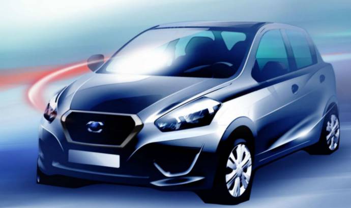 Datsun releases two sketches of its future car, expected july the 15th