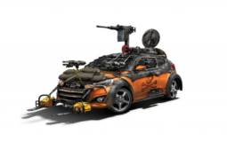 Hyundai Veloster Zombie Survival Machine - the ultimate car for gamers unveiled at Comic-Con