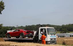 Italdesign Giugiaro Parcour Concept involved in a crash at Goodwood