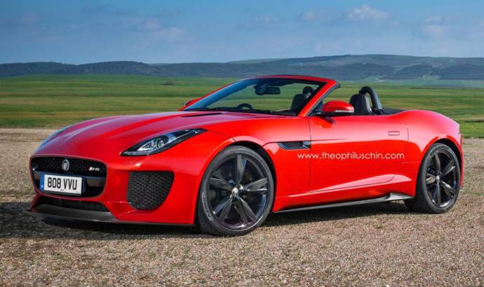 Jaguar F-Type RS rendered by Theophilus Chin