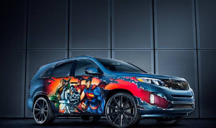 Justice League Kia Sorento unveiled