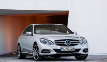Mercedes-Benz E-Class is now available with a nine speed automatic gear box