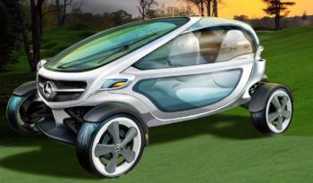 Mercedes Golf Cart envision the future of mobility in sport