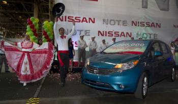 Nissan mexican plant reaches two milestones