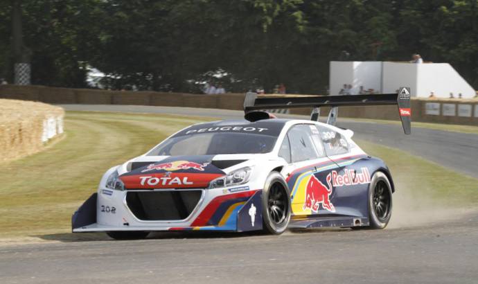 Peugeot 208 T16 sets record run at Goodwood