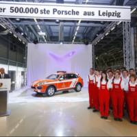 Porsche Cayenne reaches 500.000 units in Leipzig