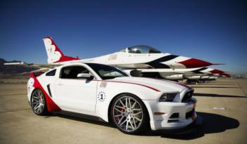 U.S. Air Force Thunderbirds Edition Ford Mustang officially unveiled
