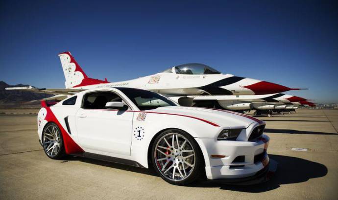 U.S. Air Force Thunderbirds Edition Ford Mustang officially unveiled