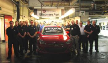 Vauxhall celebrates two production milestones in UK plants