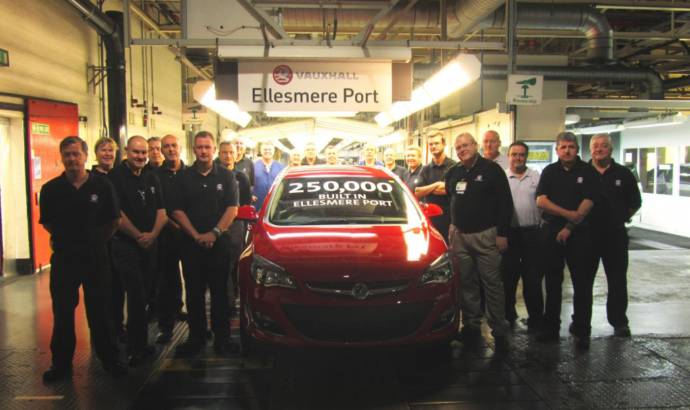 Vauxhall celebrates two production milestones in UK plants