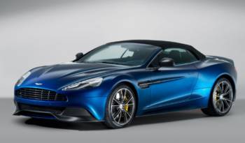 Aston Martin Vanquish Volante to debut at Pebble Beach