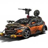 Hyundai Veloster Zombie Survival Machine - the ultimate car for gamers unveiled at Comic-Con