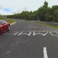 VIDEO: Fernando Alonso gives an interview while driving a Ferrari F12 Berlinetta on the Nurburgring