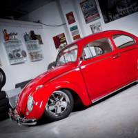 Volkswagen Beetle luxury restored, auctioned at Silverstone