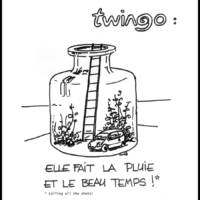 20 years of Renault Twingo in 20 cartoons