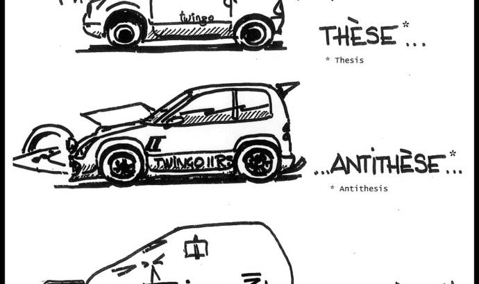 20 years of Renault Twingo in 20 cartoons