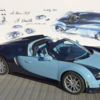 2013 Bugatti Veyron Grand Sport Vitesse Jean-Pierre Wimille unveiled at Pebble Beach