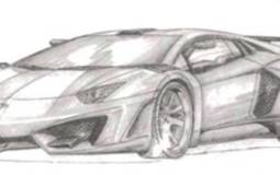 2013 FAB Design Lamborghini Aventador kit - First official sketch