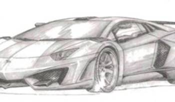 2013 FAB Design Lamborghini Aventador kit - First official sketch