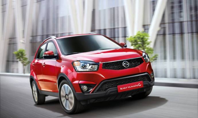 2013 SsangYong Korando facelift introduced in Korea