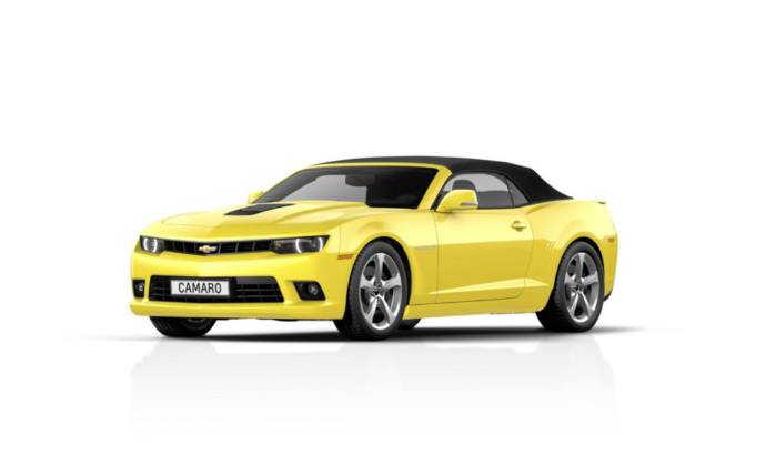 2014 Chevrolet Camaro Convertible - world debut in Frankfurt