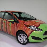 Bacon Day Ford Fiesta looks very strange