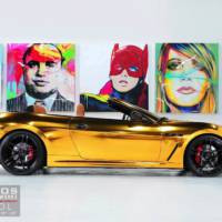 Maserati GranCabrio Gold introduced by Velos Designwerks