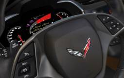 Chevrolet Corvette Stingray instrument cluster video