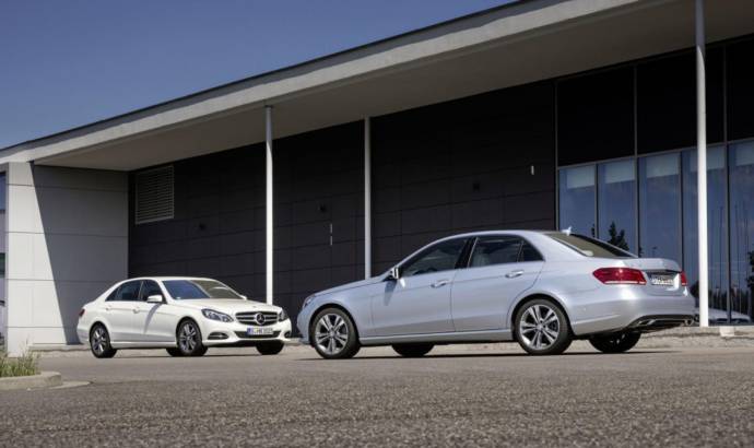 Mercedes E 220 BlueTEC BlueEFFICIENCY Edition steps into the light