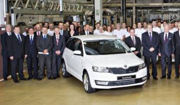 Skoda Rapid Spaceback enters production