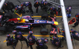 Slow motion Art of Pitstop video