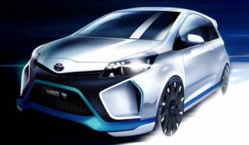 Toyota Yaris Hybrid R - more information arrive ahead of Frankfurt