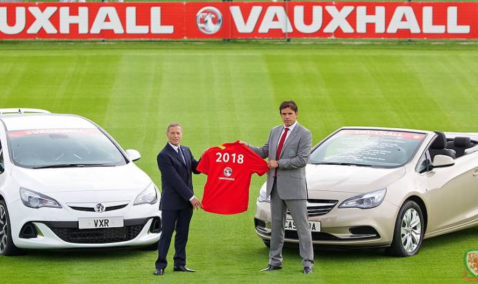 Vauxhall to sponsor the Wales National Football Team