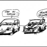 20 years of Renault Twingo in 20 cartoons