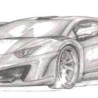 2013 FAB Design Lamborghini Aventador kit - First official sketch