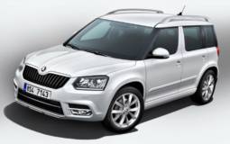 2014 Skoda Yeti facelift - first images