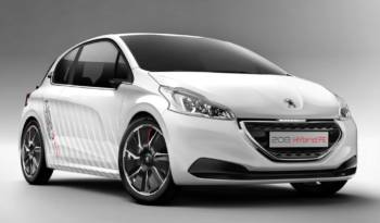 Peugeot 208 Hybrid FE Concept gets detailed