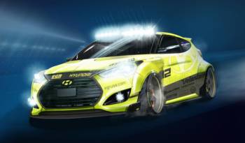2013 Hyundai Veloster Turbo Yellowcake will come at SEMA
