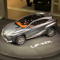 2013 Lexus LF-NX Concept unveiled in Frankfurt