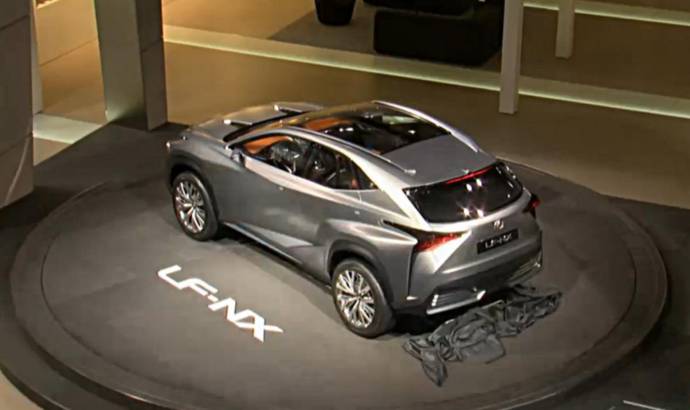 2013 Lexus LF-NX Concept unveiled in Frankfurt