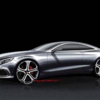 2013 Mercedes-Benz S-Class Coupe Concept - Leaked sketches