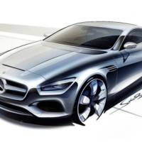 2013 Mercedes-Benz S-Class Coupe Concept - Leaked sketches