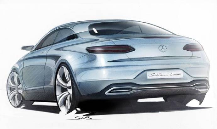 2013 Mercedes-Benz S-Class Coupe Concept - Leaked sketches