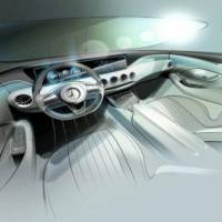 2013 Mercedes-Benz S-Class Coupe Concept - Leaked sketches