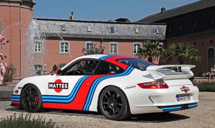 2013 Porsche 997 GT3 Martini modified by Cam Shaft