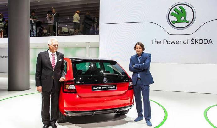 2013 Skoda Rapid Spaceback makes public debut at IAA Frankfurt