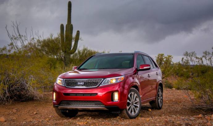 2014 Kia Sorento receives 5 stars in NHTSA tests