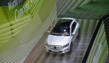 2014 Mercedes-Benz GLA has arrived in Frankfurt
