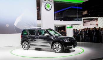 2014 Skoda Yeti facelift unveiled in Frankfurt